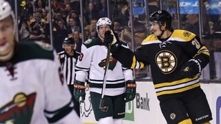 Boston zdolal Minnesotu hetrikom Erikssona, Ovečkin prekonal Fiodorova