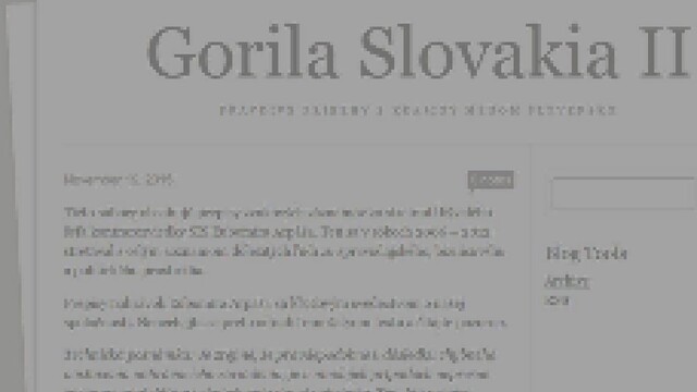 Na internet unikla Gorila 2, má ísť o materiály jedného zo šéfov SIS