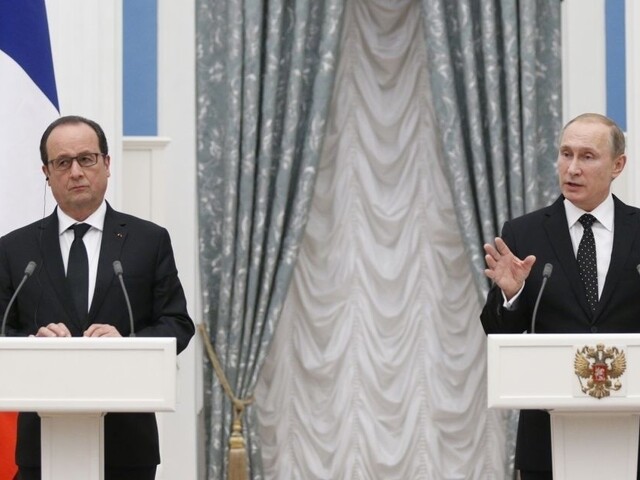 Prezidenti Hollande a Putin sa dohodli na spoločnom boji proti islamistom v Sýrii