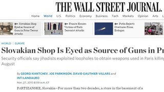 Mali teroristi slovenské zbrane? The Wall Street Journal píše o predajni  v Partizánskom