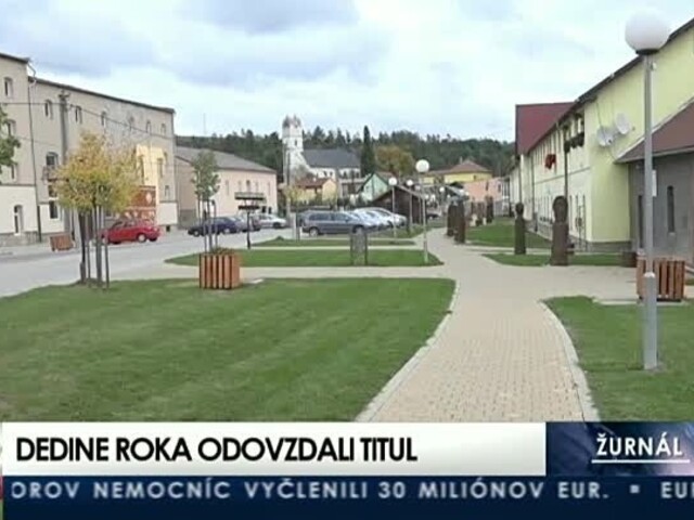 Titul mu už nikto nezoberie. Spišský Hrhov si prebral ocenenie Dedina roka