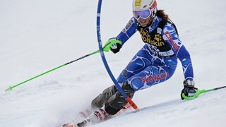 Vlhová tretia v obrovskom slalome