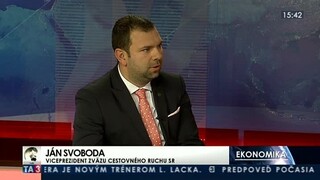 HOSŤ V ŠTÚDIU: J. Svoboda o cestovnom ruchu na Slovensku