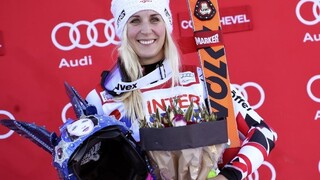 Víťazstvo v obrovskom slalome si vybojovala Rakúšanka Bremová