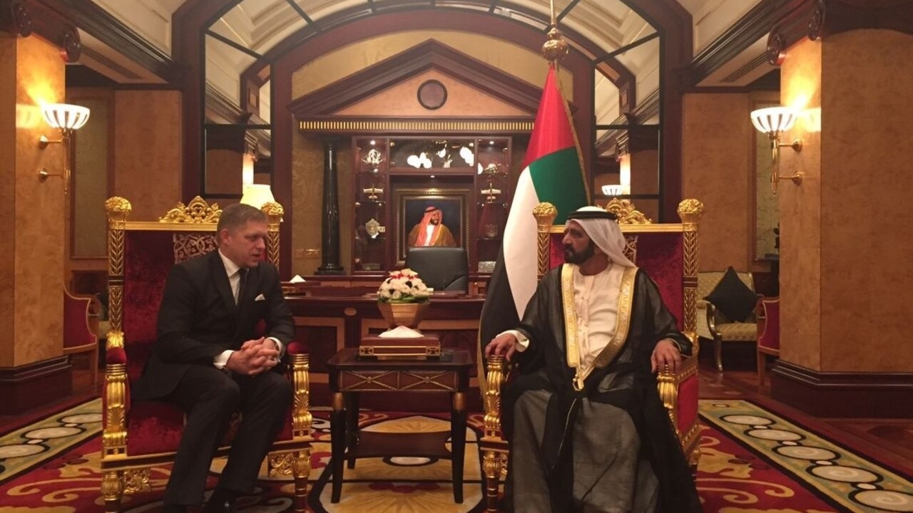 Fico a Kaliňák otvorili slovenské veľvyslanectvo v Abú Zabí