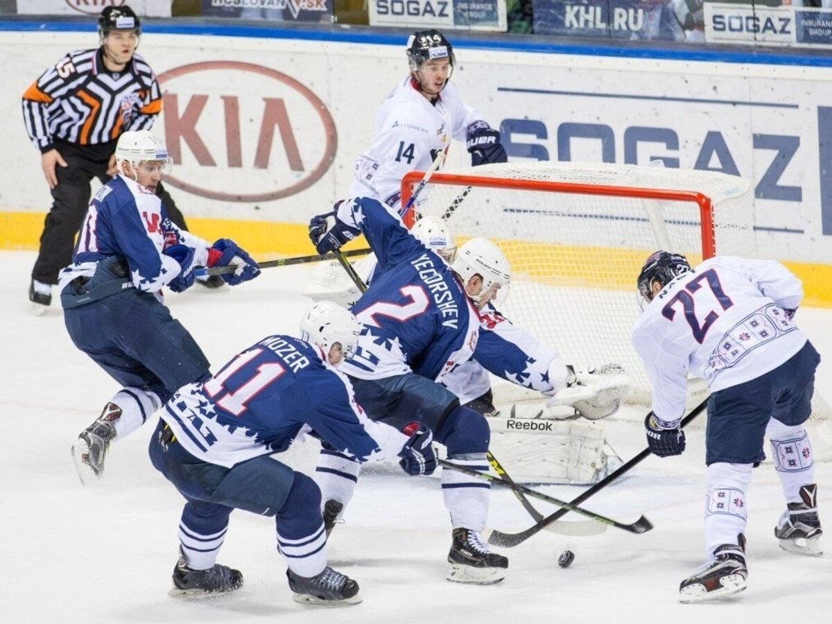 Slovan si poradil s Novgorodom, v tabuľke poskočil na deviate miesto