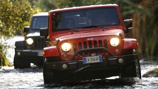 Za volantom Scanie R 450 a s Jeepom v sicílskej džungli