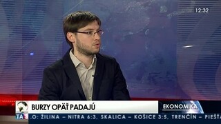 HOSŤ V ŠTÚDIU: J. Beňák o situácii na burzách