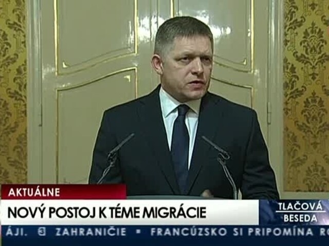 TB R. Fica o sprísnenej migračnej politike