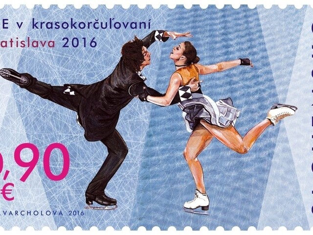 Majstrovstvá Európy v krasokorčuľovaní majú svoju oficiálnu známku
