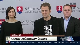 TB OĽaNO o zastrašovaní učiteľov