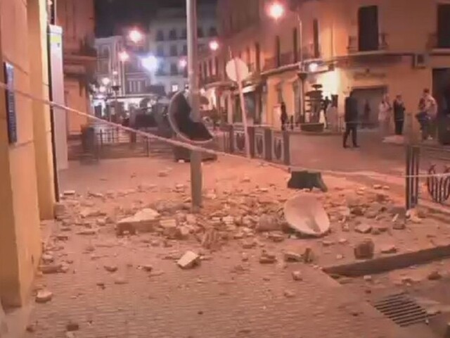 Stredomorie postihlo silné zemetrasenie, ničilo domy v španielskej Melille