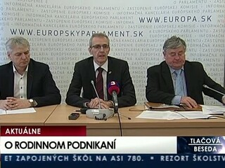 TB I. Štefanca, J. Hudackého a V. Sirotku o rodinnom podnikaní