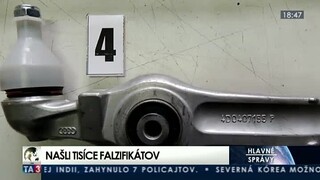 Kriminalistom sa podaril veľký úlovok, našli sklad plný autosúčiastok
