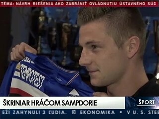 Reprezentačný obranca Škriniar prestupuje do Talianska