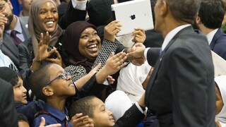 Obama prvýkrát navštívil mešitu v USA, apeloval na toleranciu