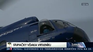 Pri rekonštrukcii turistických rebríkov v Slovenskom raji pomáhal aj vrtuľník