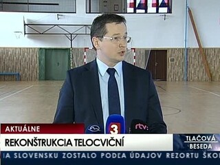TB J. Draxlera o rekonštrukcii telocviční