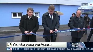 Kežmarčania budú mať kvalitnejšiu vodu, spustili novú čističku