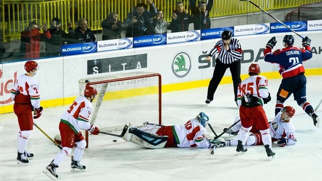 Cehlárik rozhodol duel Slovenska s Bieloruskom