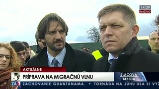 TB R. Fica a R. Kaliňáka o pripravenosti Slovenska na príliv nelegálnych migrantov