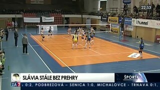 Volejbalistky Slávie dosiahli 24. víťazstvo v sérii