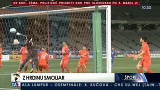 Brankár zneškodnil penaltu, z následného rohu si dal vlastný gól