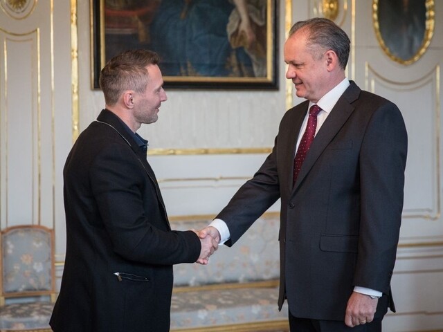 Višňovského prijal v Prezidentskom paláci Andrej Kiska