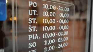 Záverečnú staromestských podnikov určia zóny, zatvárať sa bude aj o desiatej