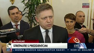 TB R. Fica o stretnutí s prezidentom