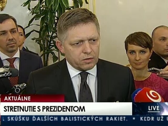 TB R. Fica o stretnutí s prezidentom