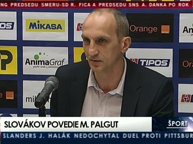 Slovenskí volejbalisti majú nového trénera, je ním Miroslav Pagut
