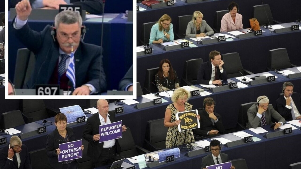 Grécky poslanec označil Turkov za barbarov, dali ho vyviesť zo siene