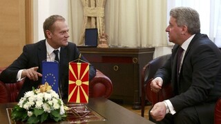Macedónsko platí za chyby Únie, tvrdí prezident Ivanov