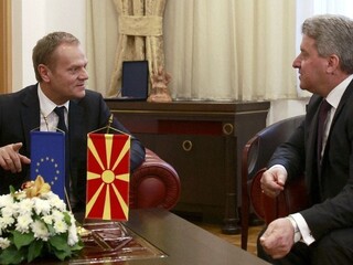 Macedónsko platí za chyby Únie, tvrdí prezident Ivanov