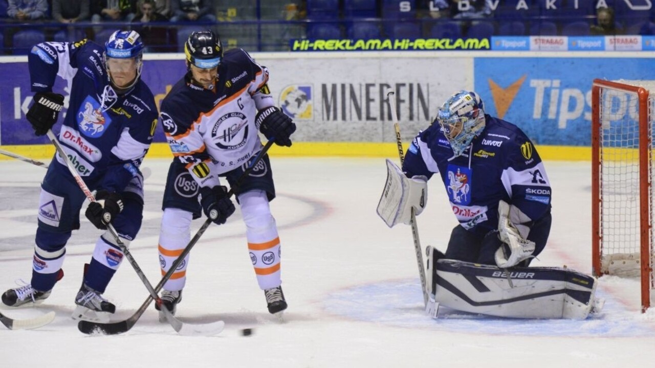 Košice v prvom zápase play-off zdolali Martin, Žilina prehrala v Nitre