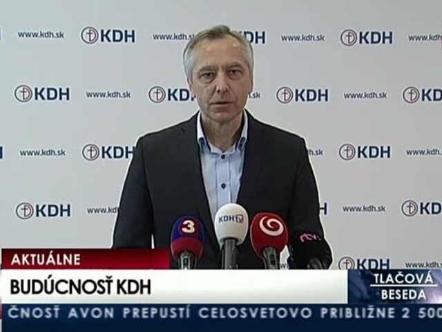 TB J. Figeľa o budúcnosti KDH