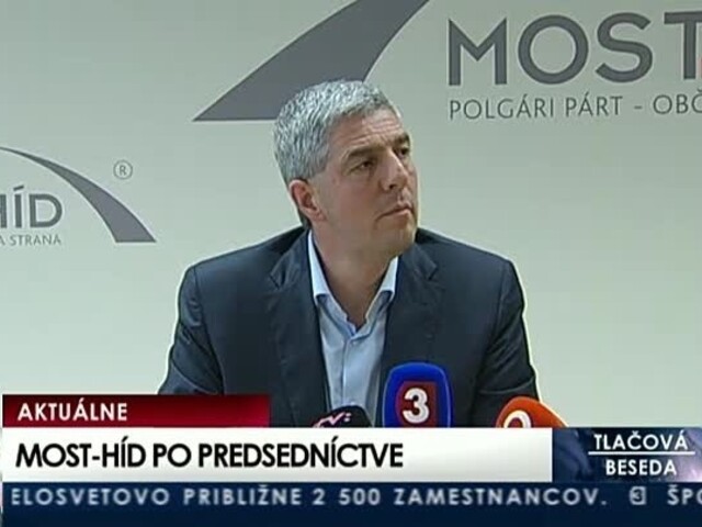 TB B. Bugára po rokovaní predsedníctva Mosta-Híd