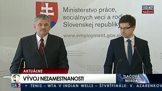 TB J. Richtera a M. Valentoviča o vývoji nezamestnanosti