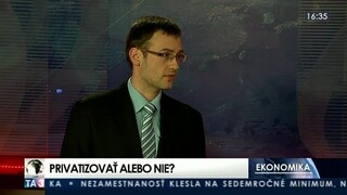 HOSŤ V ŠTÚDIU: J. Badida o zákaze privatizácie strategického majetku štátu