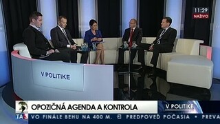 Rokovania o novej vláde / Opozičná agenda a kontrola