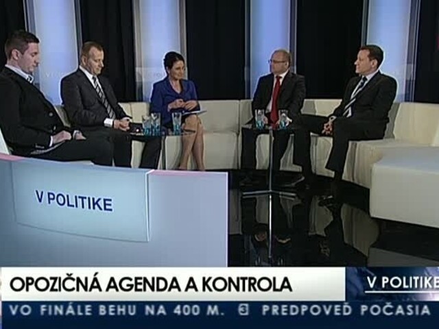 Rokovania o novej vláde / Opozičná agenda a kontrola