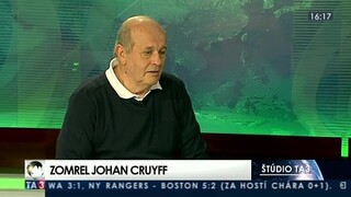 HOSŤ V ŠTÚDIU: A. Vencel o smrti Johana Cruyffa