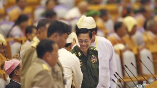 Novozvolený mjanmarský prezident zložil slávnostný sľub
