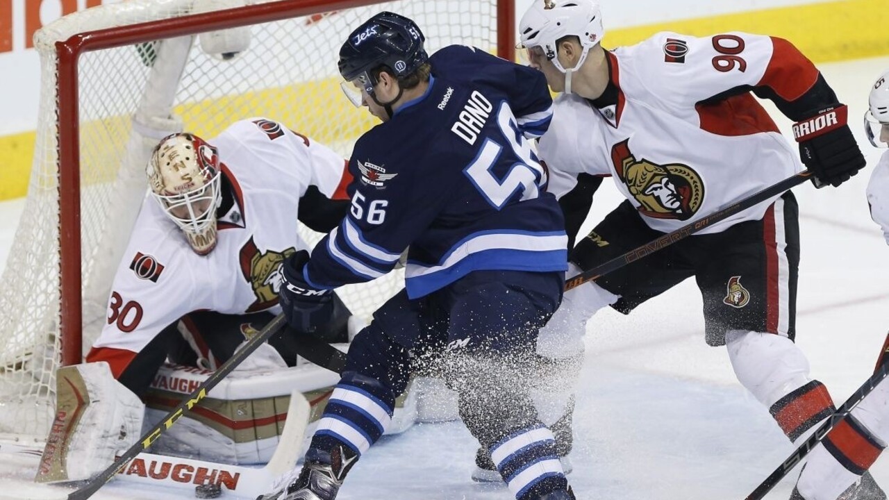Flyers si vylepšili postupové vyhliadky, Daňov Winnipeg na Ottawu nestačil