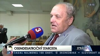 Starosta Rudnian úraduje aj ako osemdesiatročný