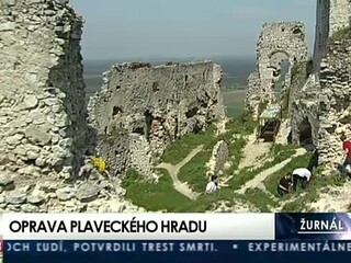Študenti zachraňovali klenot Záhoria, Plavecký hrad stáročia chátra