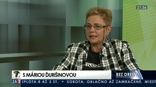 Bez dresu s Máriou Ďurišinovou