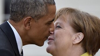 Obama navštívil Nemecko, s Merkelovou rokoval o obchode i svetových krízach