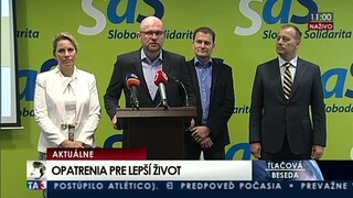 TB opozície o opatreniach pre lepší život